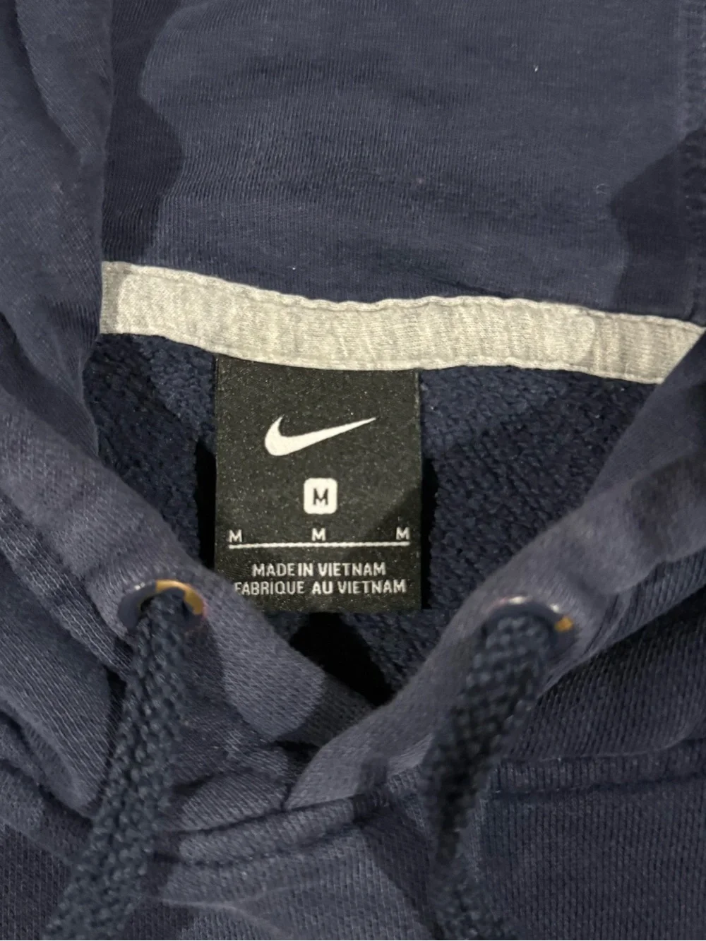 Nike Men’s Navy Hoodie with Yellow Lancaster Bruins Graphic